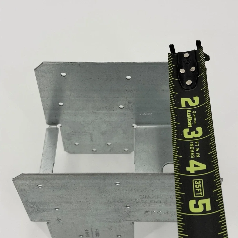Simpson EPC4Z 4X End Post Cap ZMAX Finish